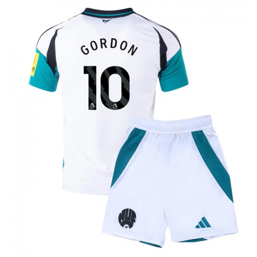 Dětský fotbalový dres Newcastle United Anthony Gordon #10 2024-25 Třetí Krátký Rukáv (+ trenýrky)